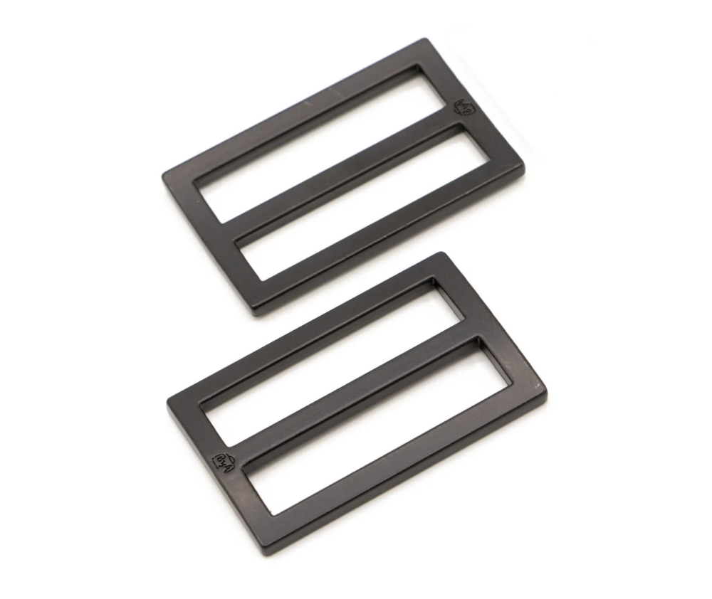 By Annie 1 1/2" Widemouth Slider - Black - Set of Two
