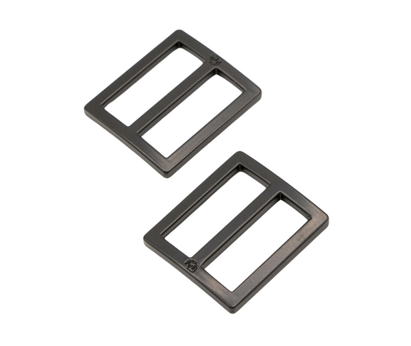 By Annie 1" Flat Widemouth Slider - Black - Set of Two