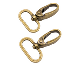 By Annie 1" Swivel Hook - Antique - Set of Two