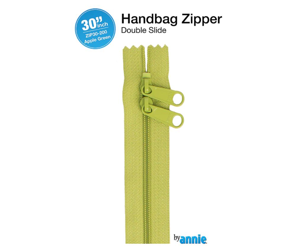 By Annie Double Slide Handbag Zip 30" - Various Colours