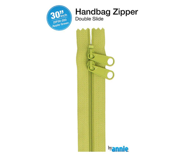 By Annie Double Slide Handbag Zip 30" - Various Colours