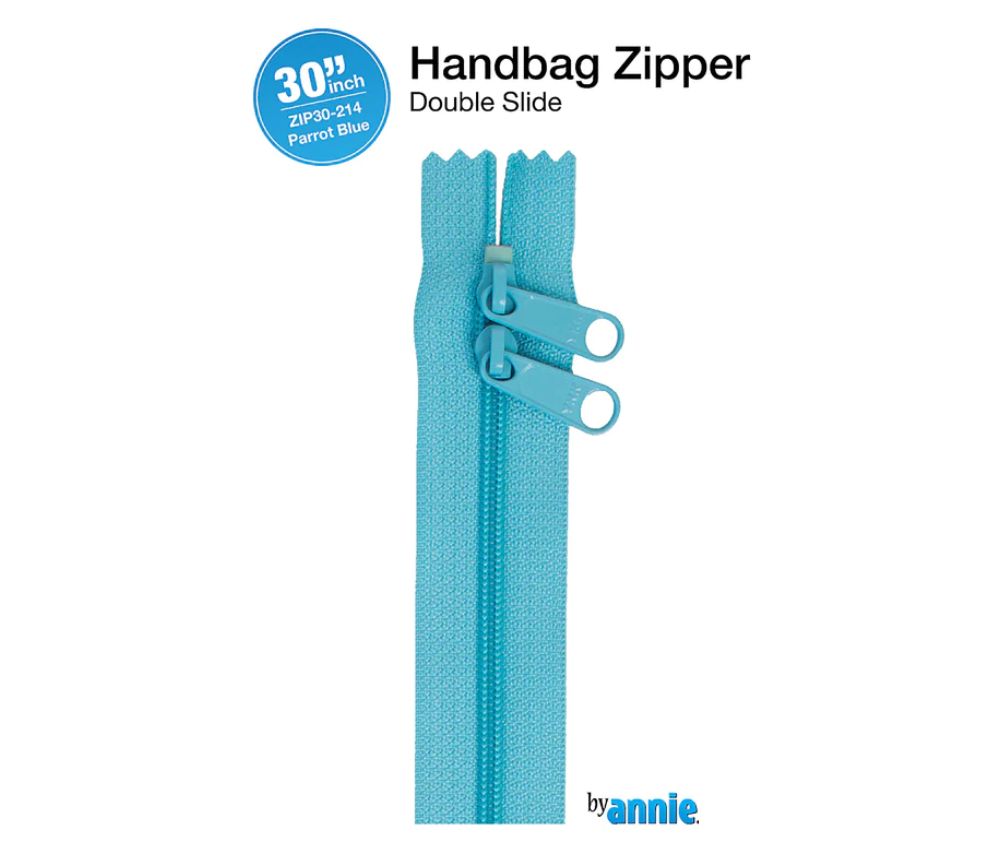 By Annie Double Slide Handbag Zip 30" - Various Colours