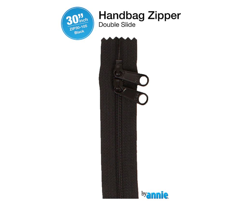 By Annie Double Slide Handbag Zip 30" - Various Colours