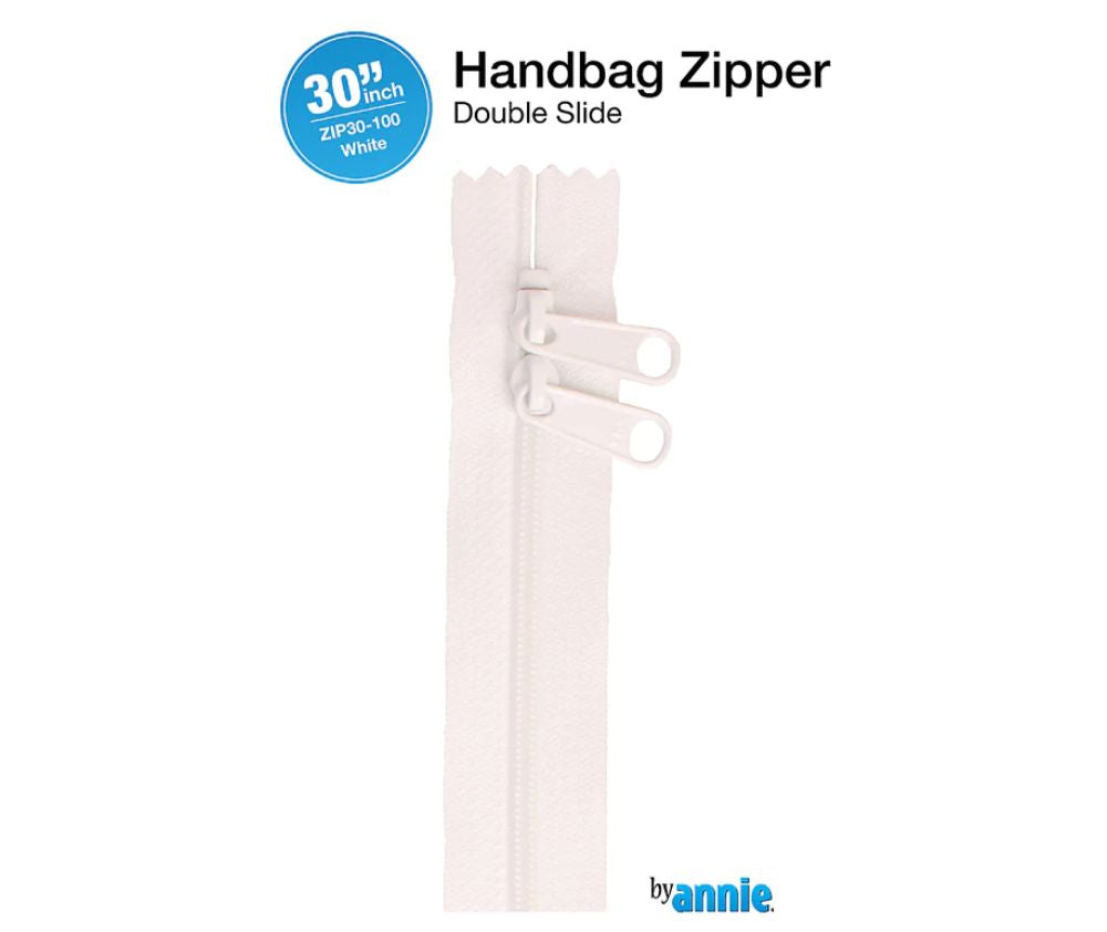 By Annie Double Slide Handbag Zip 30" - Various Colours