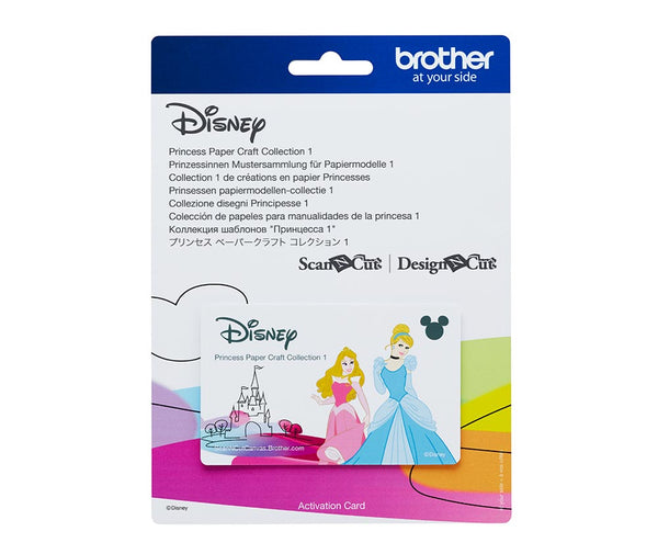Brother ScanNCut Disney Princess Paper Craft Collection 1