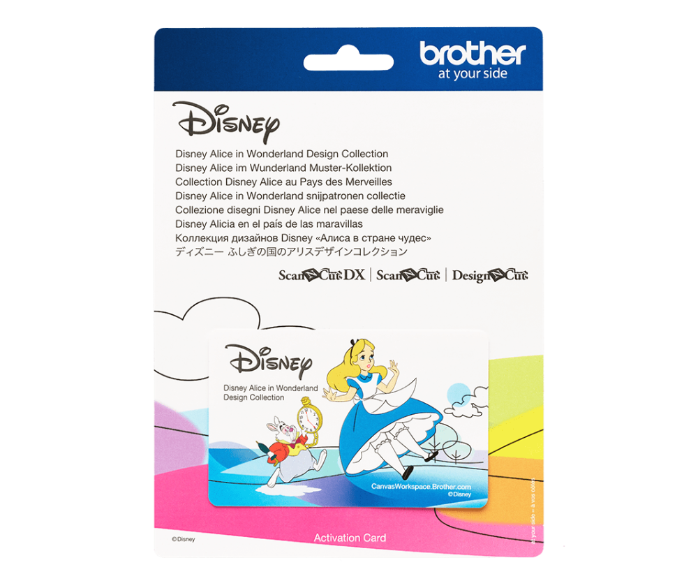 Brother ScanNCut Disney Alice in Wonderland Design Collection