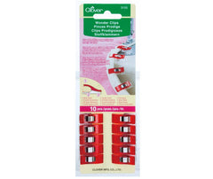 Clover Wonder Clip (10 PCS) - Red