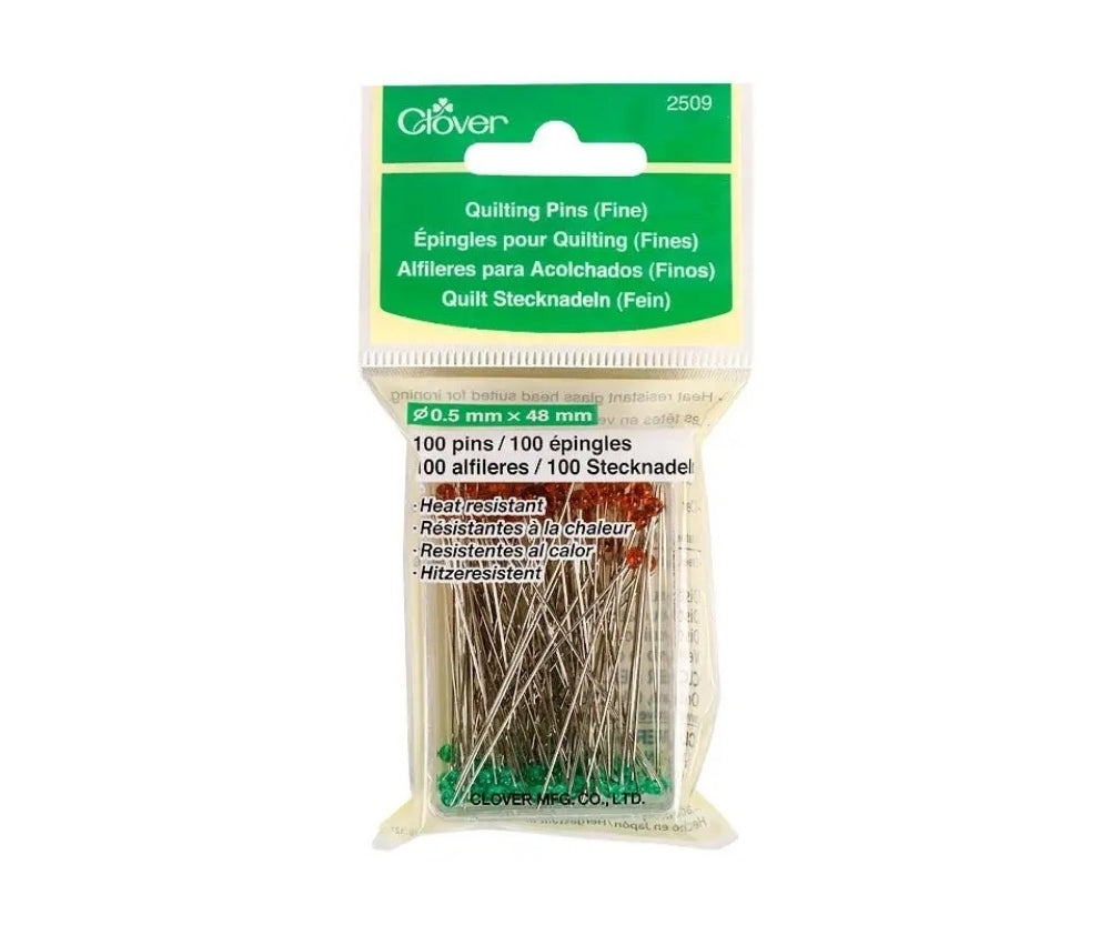 Clover Quilting Pins Fine Sew It