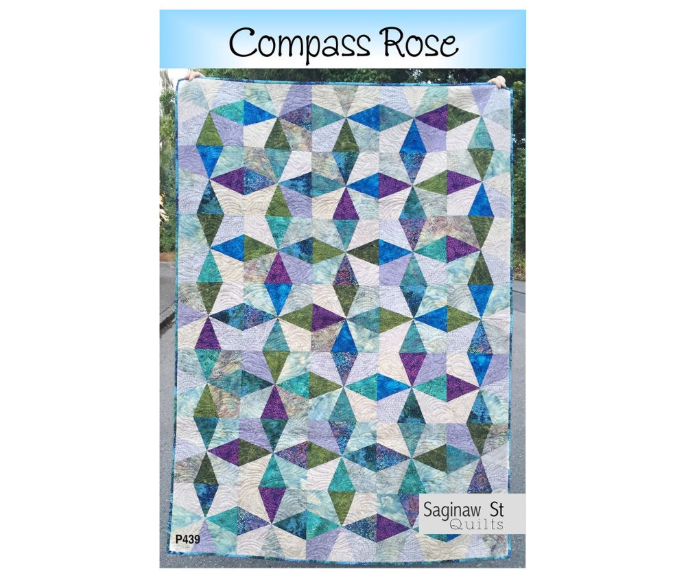Compass Rose Quilt Pattern – Sew It