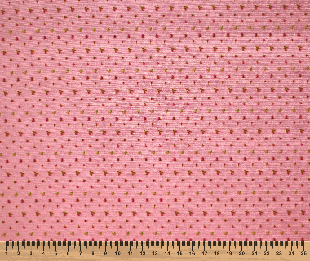 Cottage Garden 100% Cotton Fabric - 10cm Increments