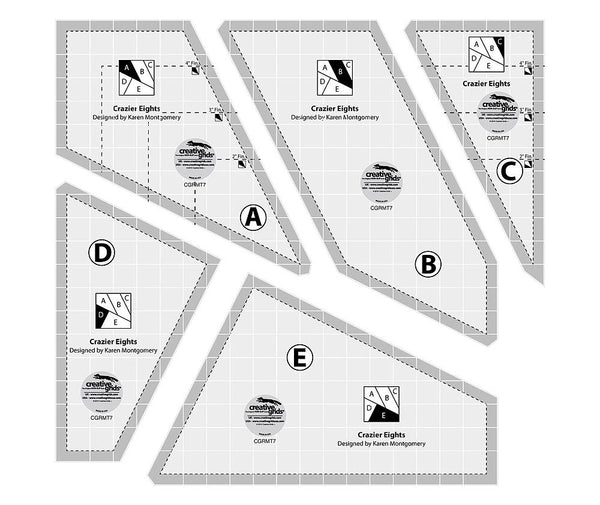 Creative Grids Crazier Eights Template