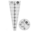 Creative Grids Dresden Plate Quilt Ruler 18 Degree