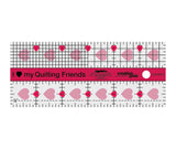Creative Grids I Love My Quilt Friends Quilt Ruler 2.5 x 6"
