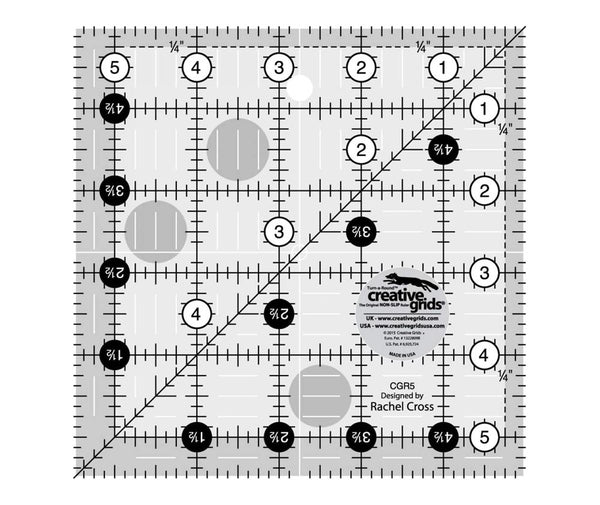 Creative Grids Quilt Ruler Square 5.5