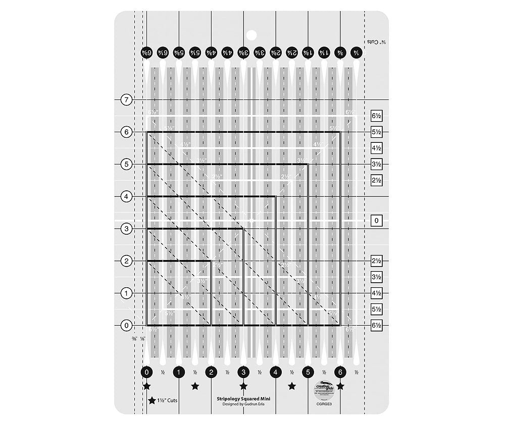 Creative Grids Stripology Mini Quilt Ruler
