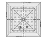Creative Grids 9-1/2" Square It Up & Fussy Cut Quilt Ruler