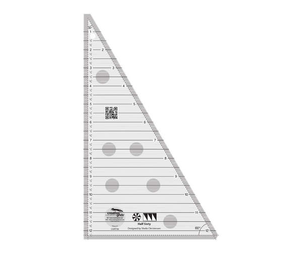 Creative Grids Half Sixty Triangle Ruler – Sew It