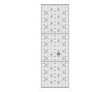 Creative Grids Itty-Bitty Eights 8" x 24" Rectangle XL Quilt Ruler