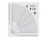 Creative Grids Ovals All Ways Quilt Ruler