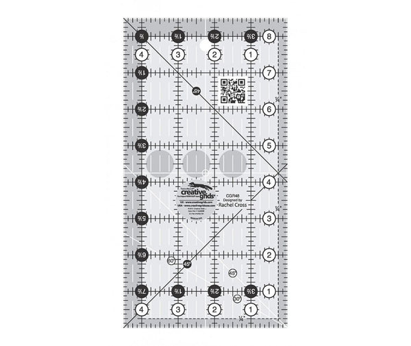 Creative Grids Quilt Ruler 4-1/2