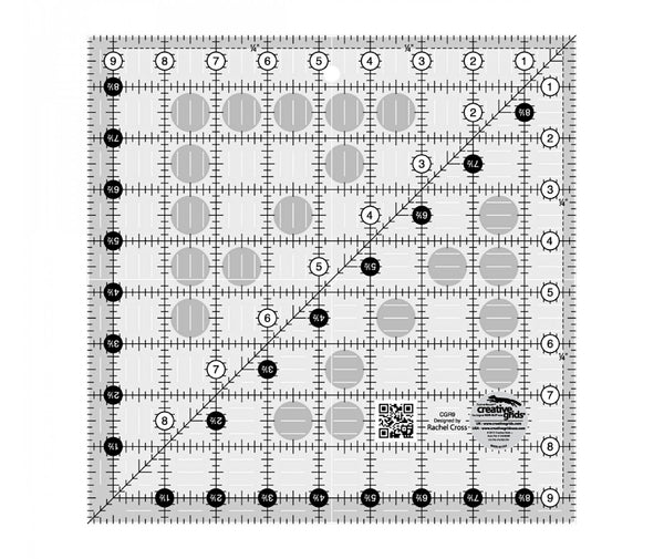 Creative Grids Quilt Ruler 9 1/2