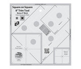 Creative Grids Square On Square Trim Tool - 4" Or 8" Finished