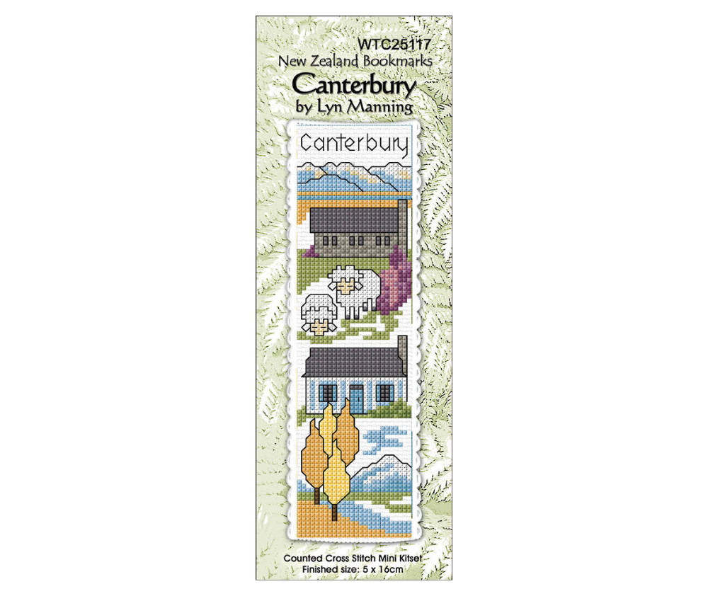 Cross Stitch Book Mark Kit - Canterbury
