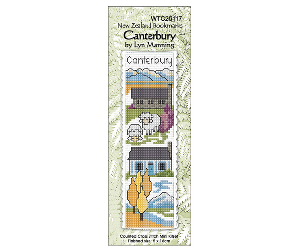 Cross Stitch Book Mark Kit - Canterbury