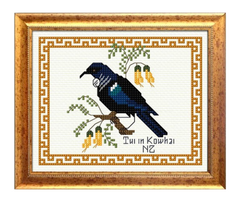 Cross Stitch Kit - Tui with Boarder