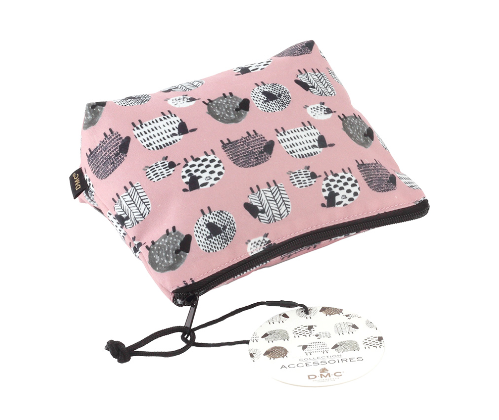 DMC Accessories Bag with Zip Fastening - Pink
