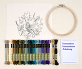 DMC Embroidery Kit - Hummingbird