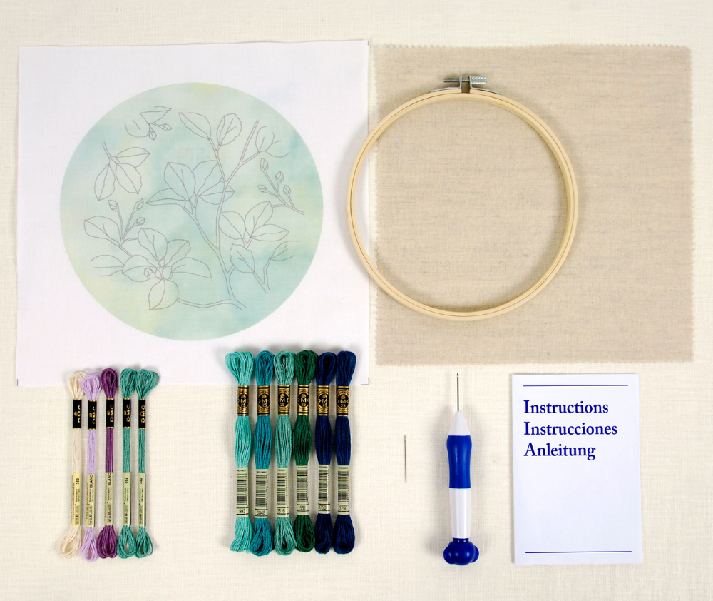 DMC Embroidery Kit - Jungle Foliage