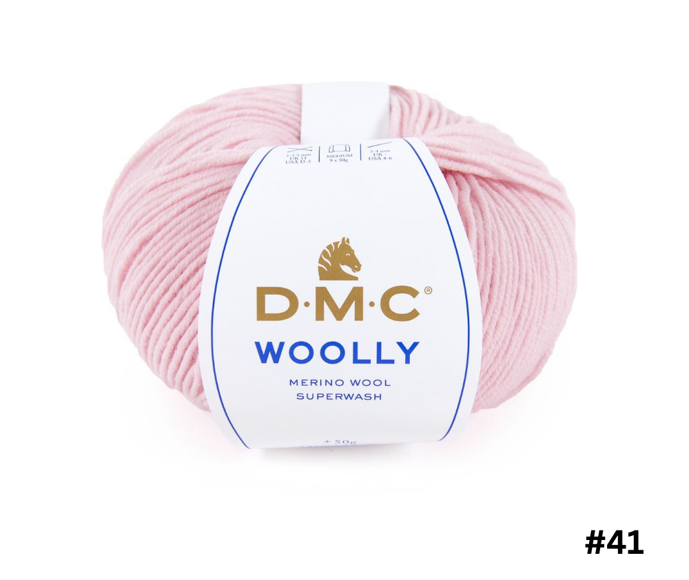DMC Woolly Merino 8ply 50g 125m Various Colours