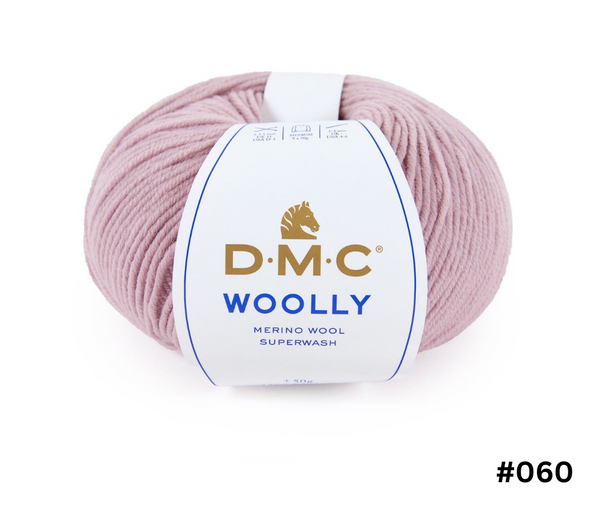 DMC Woolly Merino 8ply 50g 125m Various Colours