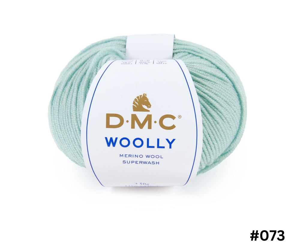 DMC Woolly Merino 8ply 50g 125m Various Colours