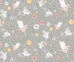 Fairy Garden 100% Cotton Fabric - 10cm Increments