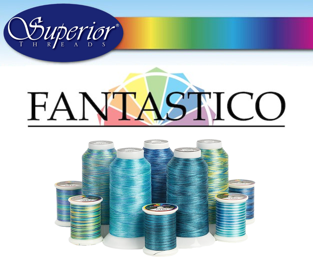 Superior Fantastico Embroidery Thread 500 yd - Colours #5100 - #5170