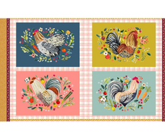 Farm Fresh - Harvest Panel 100% Cotton Fabric
