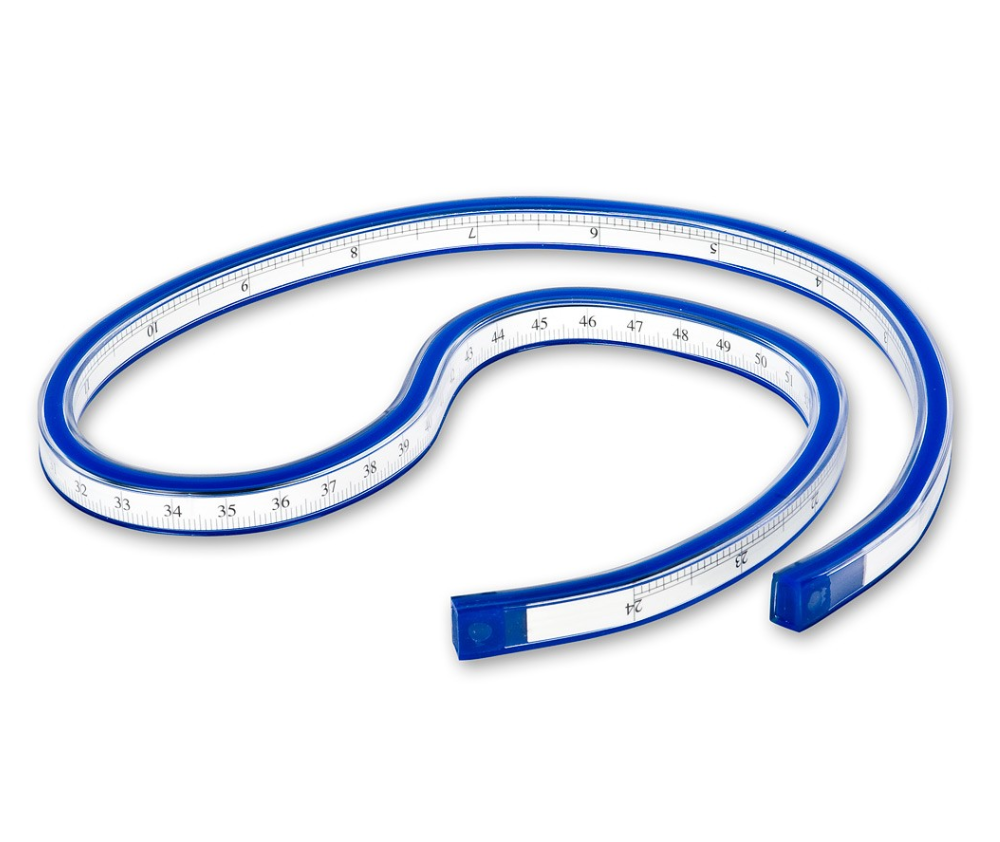 Curveable Ruler Flexible Curve Ruler by Birch – Sew It