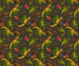 Forest Floor 100% Cotton Fabric - 10cm Increments