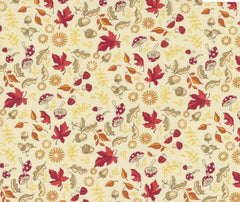 Forest Frolic 100% Cotton Fabric - 10cm Increments