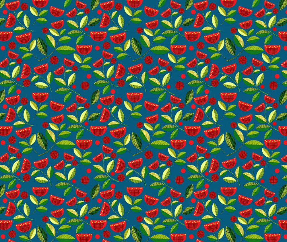Forest Song 100% Cotton Fabric - 10cm Increments