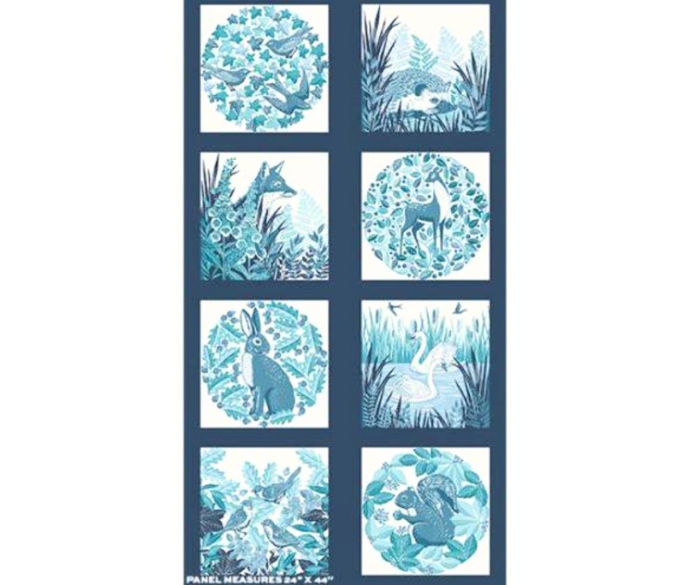 Foxwood Panel (60 cm) 100% Cotton