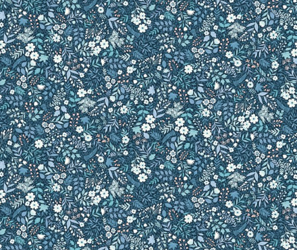 Foxwood Wild Flower 100% Cotton - 10cm Increments