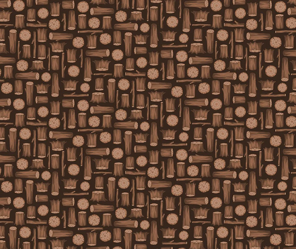 Got Wood? 100% Cotton Fabric - 10cm Increments