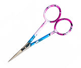 Singer Graffiti Printed 4in Forged Embroidery Scissors - Curved Tip