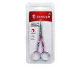 Singer Graffiti Printed 4in Forged Embroidery Scissors - Curved Tip