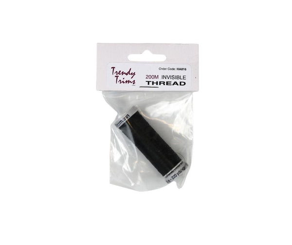 Gutermann Invisible Thread Black 200m
