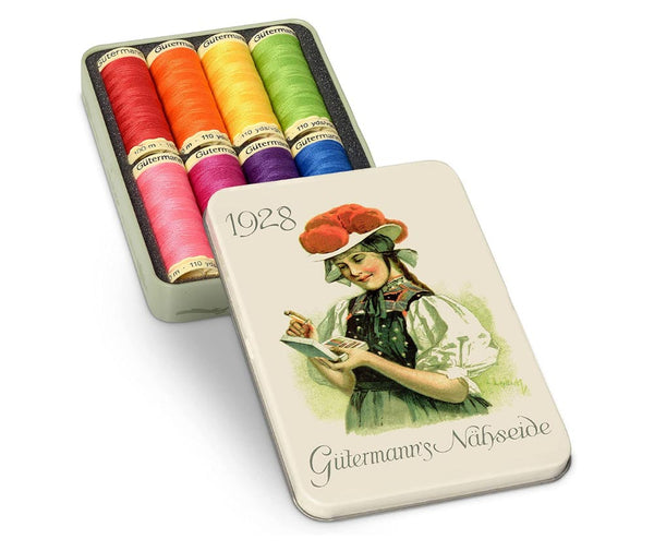 Gutermann Nostalgic Box - 100mt Sew-all x8 Reels