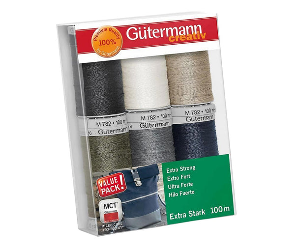Gutermann Sewing Thread Set 6PK Extra Strong